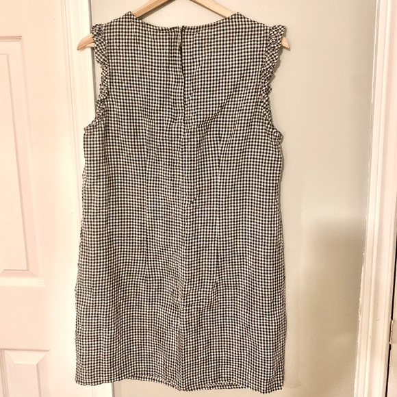 Cynthia Rowley Gingham Checkered Shift Dress - Picture 7 of 7